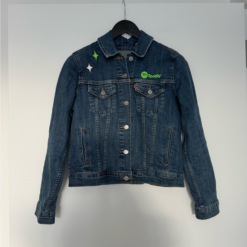 Levi’s Denim Jacket with Spotify Patches